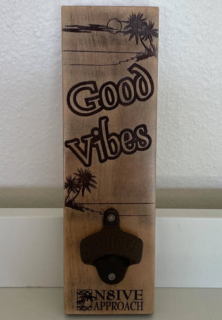 good vibes bottle opener