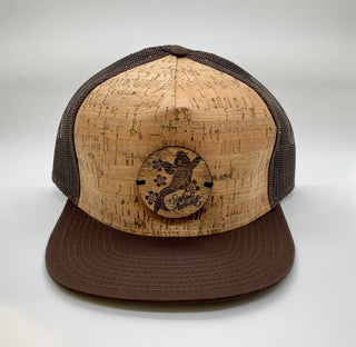 Brown Cork Trucker Hat