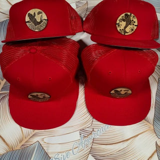 Mystery Bundle - Red Flat Bill Trucker Hat