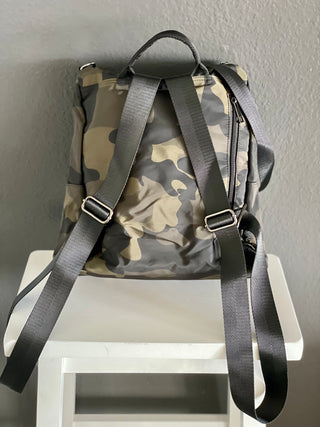 Green Camo Sporty Backpack