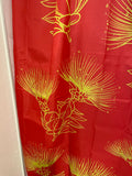 Shower Curtain - Lehua - Red/Orange