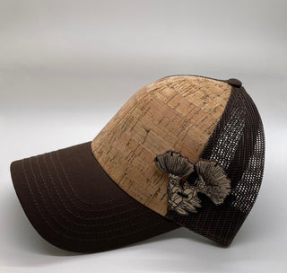Brown Cork Trucker Hat